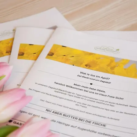 Apartment Freie Sicht - Nordsee-gesundheitshaus 1 Dagebüll